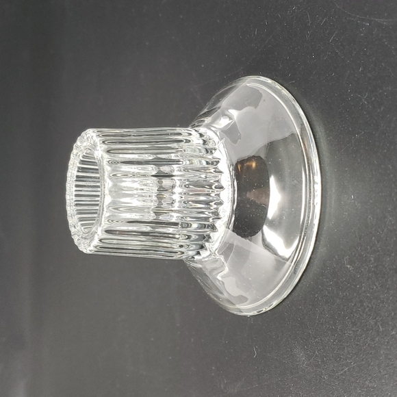 Vintage Gláss Candle Holder